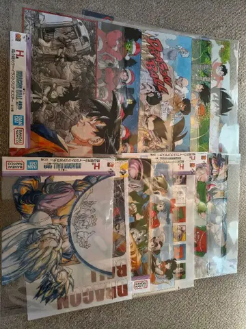 드래곤볼 제일복권 h상 클리어 포스터