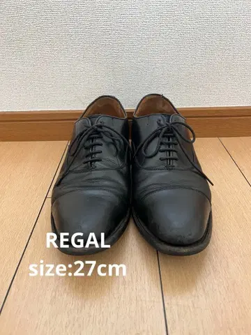 REGAL 남성용 비즈니스 슈즈 가죽 신발 27cm