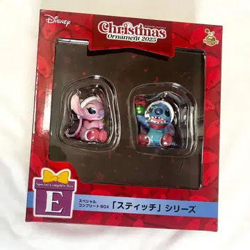 Disney 크리스마스 오너먼트 2025 스티치 해피 복권