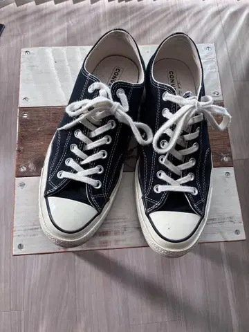 컨버스 CT70 OX 블랙 27.5cm 척테일러