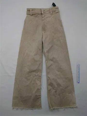 자라 ZARA 베이지 계열 스트레이트 데님 팬츠 여성용