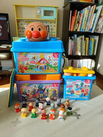 호빵맨 블록 4세트