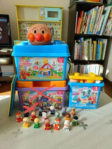 호빵맨 블록 4세트