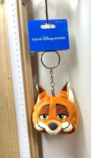 주토피아 팬캡 키체인 키링 닉 디즈니 리조트