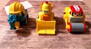 새상품 로보카 폴리 다이캐스트제 브루너 맥스 포크