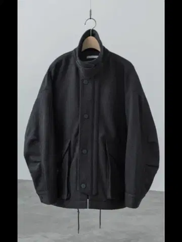 [ WYM ] KERSEY MELTON FLIGHT BLOUSON