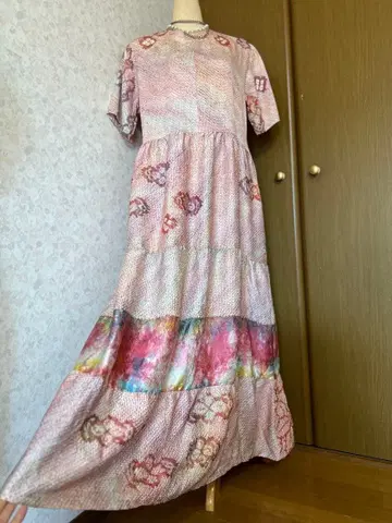 기모노 리메이크 원피스 시보리 기모노