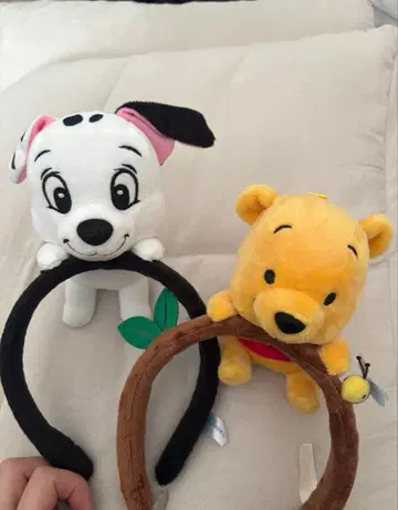 101마리 강아지 푸우 머리띠 디즈니