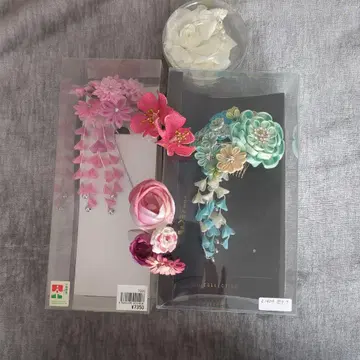 꽃 장식 세트 일본 정통의상 소품