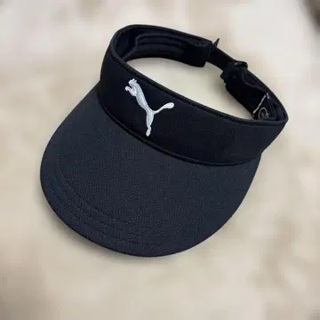 Puma 블랙 바이저 사이즈 조절 가능