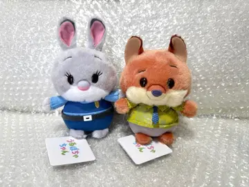 디즈니 스토어 주토피아 닉 주디 우루포차짱 봉제 인형