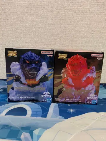 도호 괴수 시리즈 진좌수 EX 고질라 (1995) 2종 세트