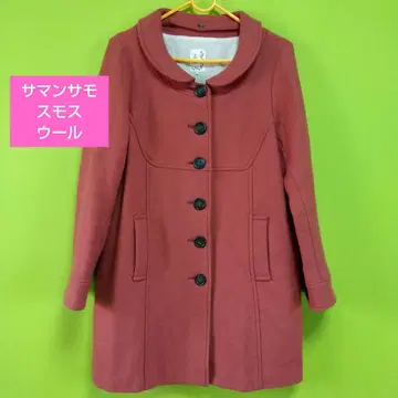 사만사 모스모스 울 코트