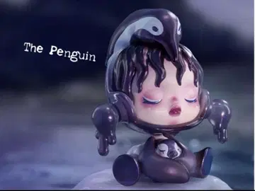 POPMART SKULLPANDA 펭귄 피규어