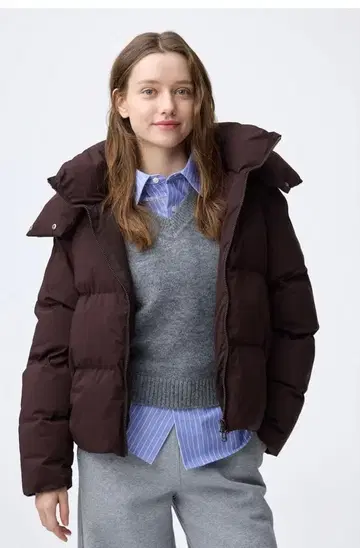 GU 웜 패디드 블루종 M 사이즈