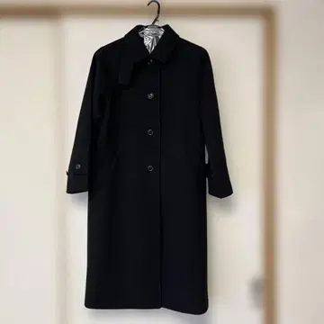 GU 블랙 롱 코트 S 사이즈