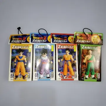 드래곤볼 Z Z전사 집합 피규어 손오공, 손오반, 야무치, 천진반 4종