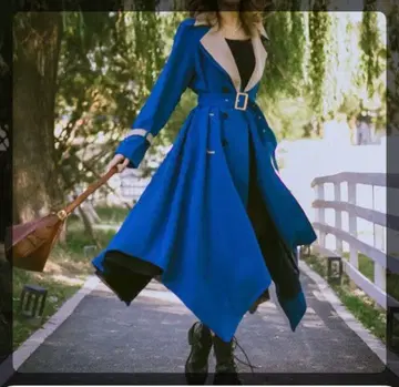 manusmachina 왕비의 유리색 클래시컬 트렌치코트 마누스마키나