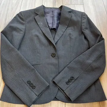아오야마 양복 브랜드 정장 자켓 9호 스트라이프 셋업 가능 그레이