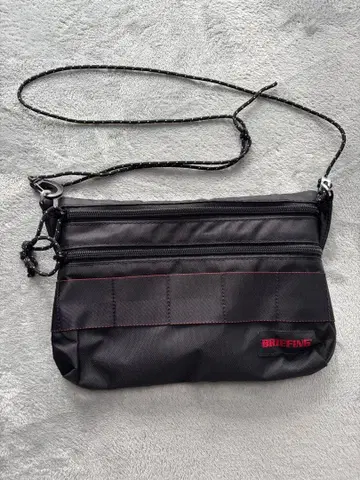 BRIEFING 사코슈 블랙 2지퍼