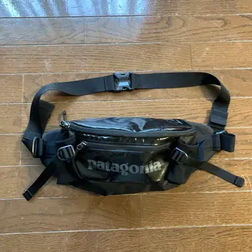 patagonia 바디백 웨스트 파우치 블랙