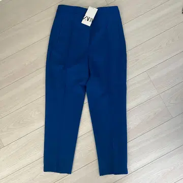 ZARA 슬림핏 팬츠 파랑