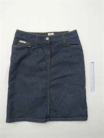 캘빈 클라인 데님 스커트 여성용 M 사이즈