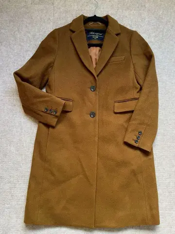 슬로브 이에나 브라운 롱 코트