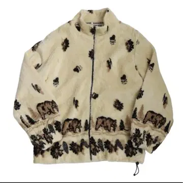 ZIP UP FLEECE JACKET 플리스 구제 의류