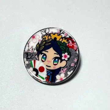 오사카 간사이 만박 이탈리아짱 이탈리아관 핀 배지