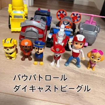 퍼피 구조대 다이캐스트 비클 6종 세트
