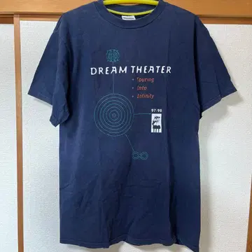 DREAM THEATER 투어 셔츠 97/98 L 사이즈