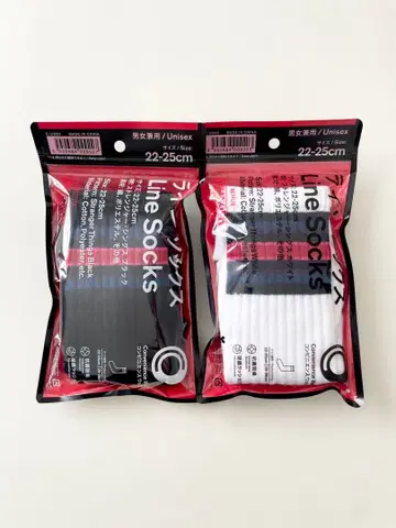 훼미리마트 기묘한 이야기 라인 양말 2개