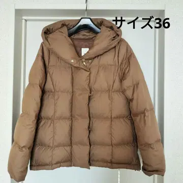 노리즈 다운 자켓 후드 부착