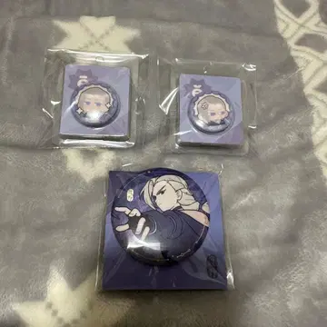 라 샤오헤이 전기 로샤오헤이센키 캔뱃지 루이에 사슴 들판