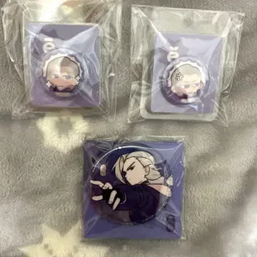 라 샤오헤이 전기 로샤오헤이센키 캔뱃지 루이에 사슴 들판