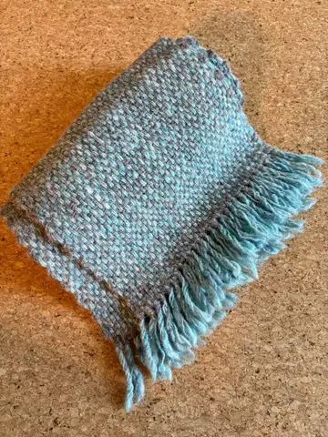 이와테 홈스펀 머플러 미치노쿠 아카네회