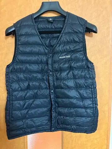 mont-bell EX-800 다운 베스트 S 블랙
