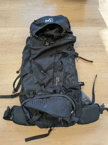 Millet saas fee 40+5 블랙 백팩