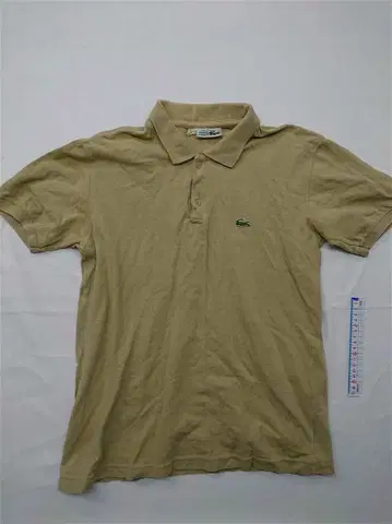 라코스테 피케 셔츠 베이지 계열 L 사이즈 남성용