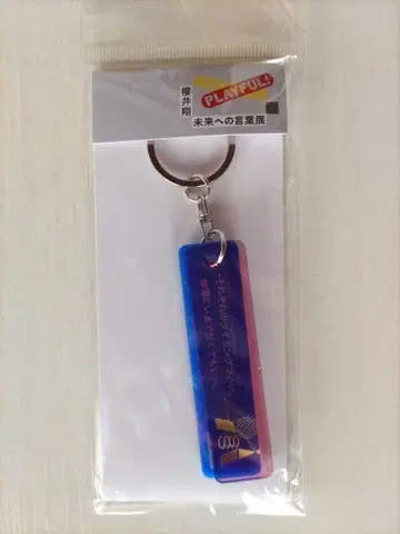 아라시 사쿠라이 쇼 미래로의 말 전시회 키링