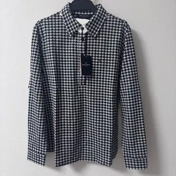 [새상품급] 먼싱웨어 하운드투스 패턴 긴팔 셔츠 L 사이즈