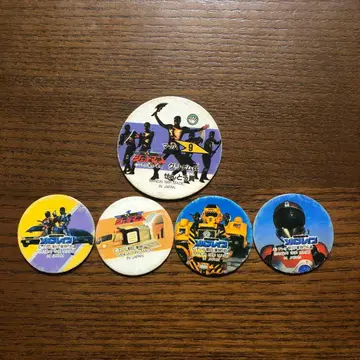 솔브레인 제트맨 딱지 5장 세트