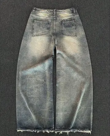 빈티지 배기 데님