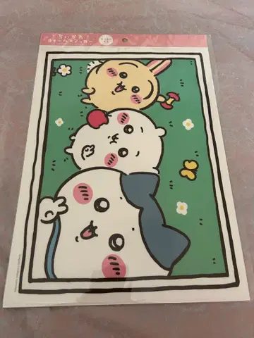 치이카와 월 스티커 추억의 사진 하치와레 토끼 인테리어