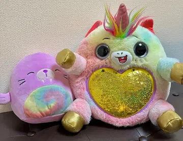 귀여운 봉제 인형 2체 세트