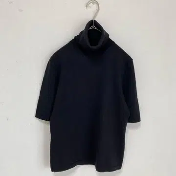 [ UNTITLED ] 터틀넥 썸머 니트 반팔 울 100% [ 2 ]