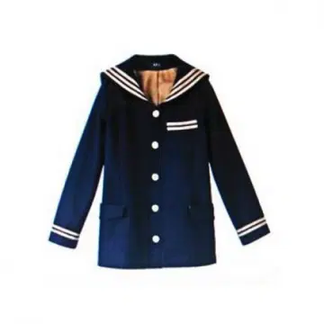 A.P.C. 아페쎄 마린 네이비 세일러 카라 캐주얼 자켓 네이비