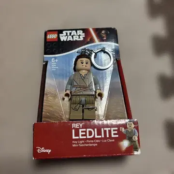 LEGO Star Wars 레이 LED 라이트 키링 레이 빛나는