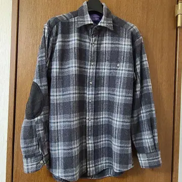 [사유 있음] 남성용 셔츠 PENDLETON 울 셔츠 엘보 패치
